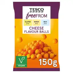 Tesco Tesco Free From Cheese Balls Snacks 150g offer