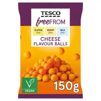 Tesco Tesco Free From Cheese Balls Snacks 150g offer