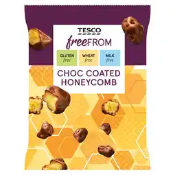 Tesco Tesco Free From Chocolate Coated Honeycomb 119G offer