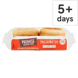 Tesco Promise Gluten Free English Muffins 240g offer