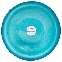Tesco Reactive Glaze Aqua Pasta Bowl offer