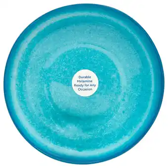 Tesco Reactive Glaze Aqua Pasta Bowl offer