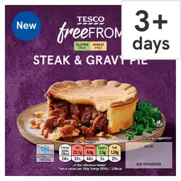 Tesco Tesco Free From Steak and Gravy Pie 200g offer