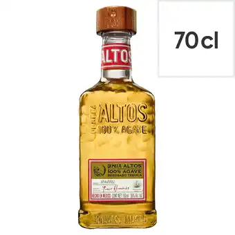 Tesco Olmeca Altos Reposado Tequila 70Cl offer