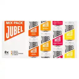 Tesco JUBEL Mixed Pack 8x330ml offer
