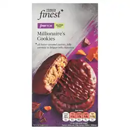 Tesco Tesco Finest Free From Millionaire's Cookies 150g offer