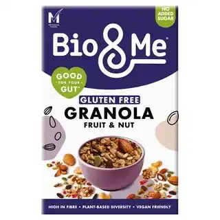 Tesco Bio&Me Gluten Free Granola - Fruit & Nut 350g offer