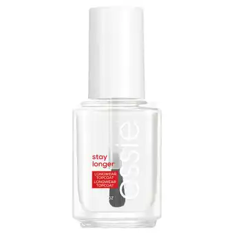 Asda Essie Care Stay Longer Premium Longwear Top Coat 13.5ml offer