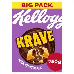 Morrisons Kellogg's Krave Milk Chocolate Breakfast Cereal offer
