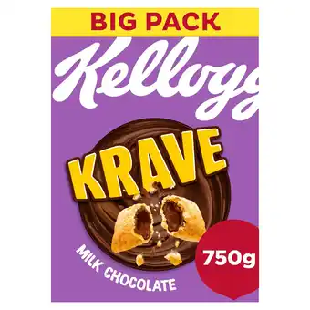 Morrisons Kellogg's Krave Milk Chocolate Breakfast Cereal offer