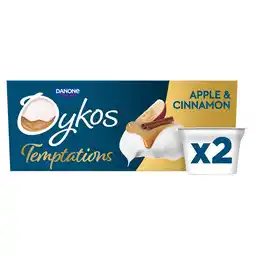 Morrisons Oykos Temptations Blueberry Cheesecake Greek Style Yoghurt 2x110g offer