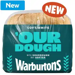 Morrisons Warburtons White With Sourdough 400g offer