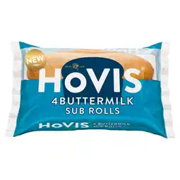 Morrisons Hovis Sub Rolls Buttermilk 4 Pack offer