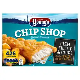 Morrisons Young's Chip Shop Fish Fillet & Chips offer