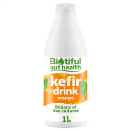 Morrisons Biotiful Gut Health Kefir Drink Mango 1L offer