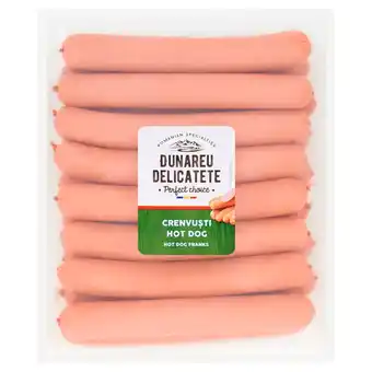 Morrisons Dunareu Delicatete Hot Dogs offer