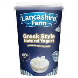 Morrisons Lancashire Farm Greek Style Yogurt offer