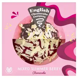 Morrisons English Cheesecake Company Mixed Berry Cheesecake 484g offer
