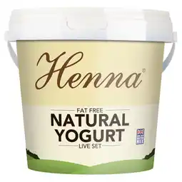 Morrisons Henna Very Low Fat Natural Live Set Yogurt offer