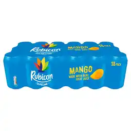 Morrisons Rubicon Sparkling Mango Juice Soft Drink offer