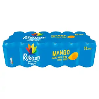 Morrisons Rubicon Sparkling Mango Juice Soft Drink offer