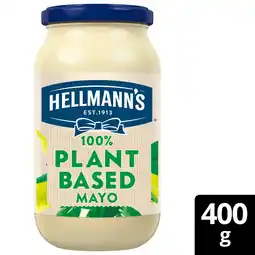 Tesco Hellmann's Plant Based Mayo 400g offer