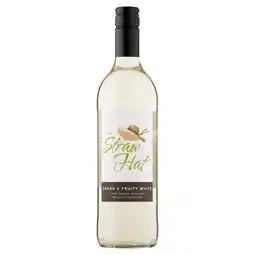 Tesco The Straw Hat White 75Cl offer