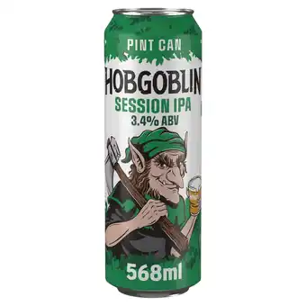Tesco Hobgoblin Session IPA Ale Beer Can 568ml offer