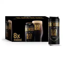 Tesco BrewDog Black Heart Stout 8 x 440ml offer