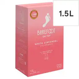 Tesco Barefoot White Zinfandel 1.5L offer