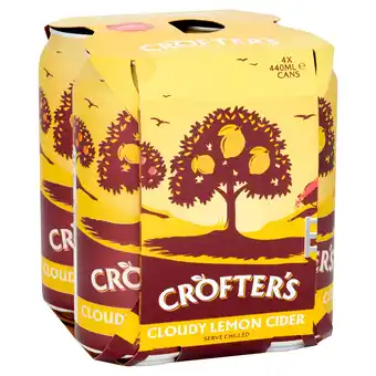 Tesco Crofter's Cloudy Lemon Cider 4x440ml offer
