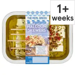 Tesco The Real Greek Halloumi Skewers 225g offer