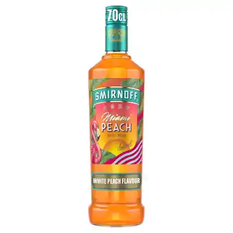 Tesco Smirnoff Miami Peach Spirit Drink 70cl offer