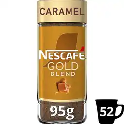 Tesco Nescafe Gold Blend Instant Coffee - Caramel 95g offer