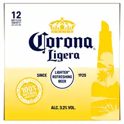 Tesco Corona Ligera 12 x 330ml offer