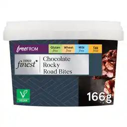 Tesco Tesco Finest Free From Chocolate Rocky Road Bites 166g offer