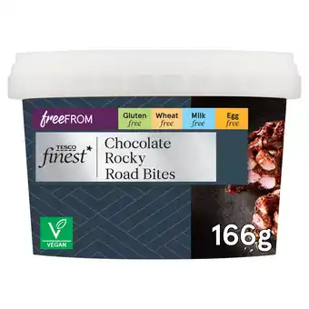 Tesco Tesco Finest Free From Chocolate Rocky Road Bites 166g offer
