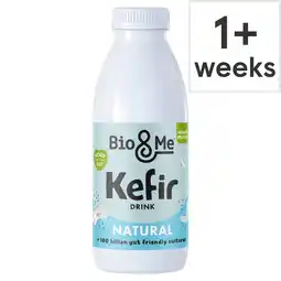 Tesco Bio&Me Kefir Drink Natural 500ml offer
