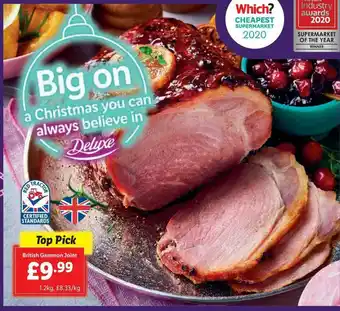 Lidl British Gammon Joint offer