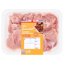 Asda ASDA Succulent Chicken Drum Fillets 0.600kg offer
