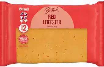 Iceland Iceland Red Leicester 400g offer