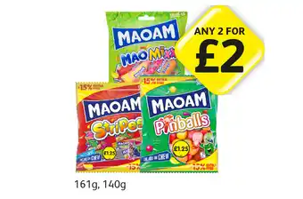 Londis Maoam MaoMixx, Stripes, Pinballs offer