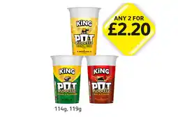 Londis Pot Noodle Original Curry, Chicken & Mushroom, Beef & Tomato offer