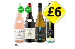 Londis La P'tite Pierre Rosè, Red, McGuigan Black Label Sauvignon Blanc, Pinot Grigio offer