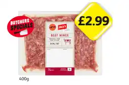 Londis Jack's Beef Mince offer