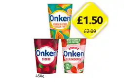 Londis Onken Mango Papaya Passion Fruit, Cherry, Strawberry 0% offer