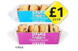 Londis Becky's Bakery Devon Scones, Sultana Scones offer