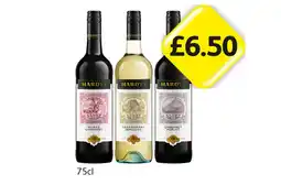 Londis Hardy's Shiraz Cabernet, Chardonnay Semillon, Cabernet Merlot offer