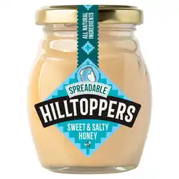 Tesco Hilltoppers Sweet & Salted Honey Spread 225g offer