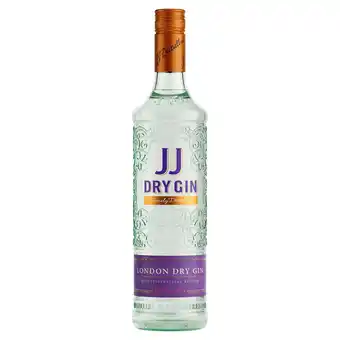 Tesco JJ London Dry Gin 37.5% 1L offer